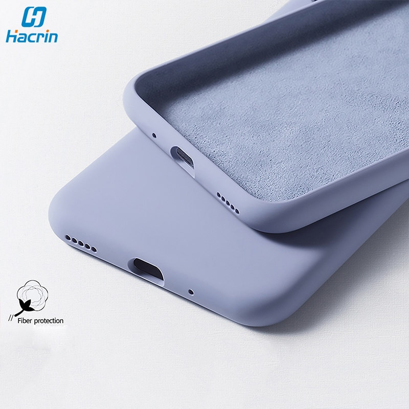 Hacrin Case For Huawei Honor 20 Pro Case Luxury Soft Liquid Silicon Rubber Back Cover For Honor 20 Case Full Protective Bumper