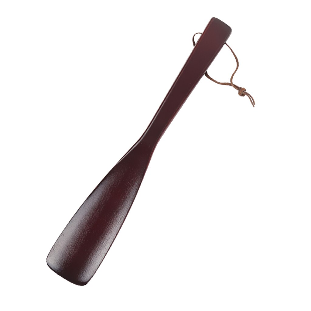 Holz Schuhlöffel Lange Schuh Horn mit Schleife Bequem für Hängen Löffel Schuh Hörner 25-54 cm: S