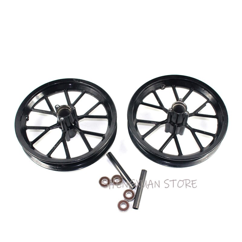 Recambio de llanta de rueda delantera y trasera para Mini Moto de 49cc, 121/2x2,75, color negro, 1 par