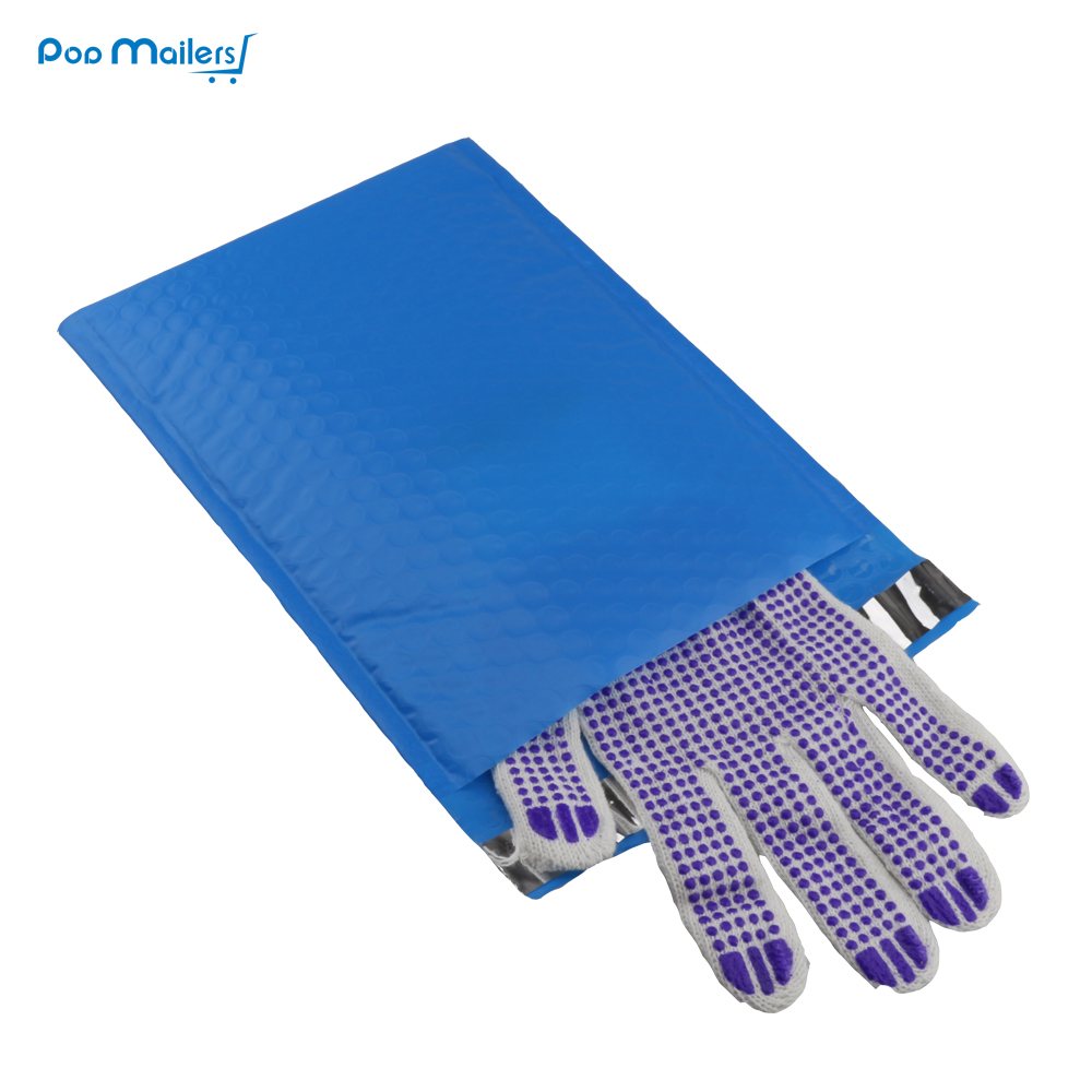 10pcs 175*230mm 6*9 inch Blue Poly Bubble Mailers Envelopes Bags