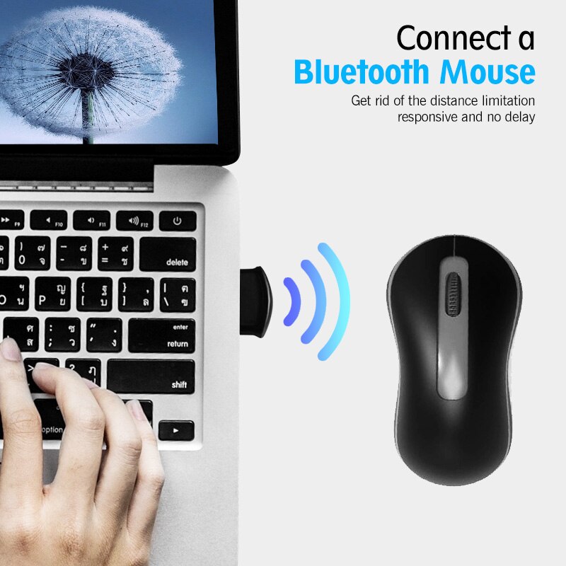 True 5.0 Usb Bluetooth Adapter for Pc Audio File Transfer Bluetooth 5 Transmitter Mini Computer Laptops USB Receptor Dongle