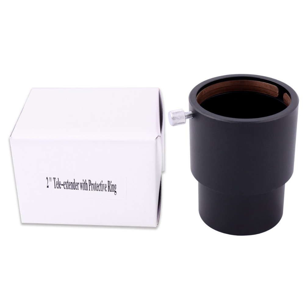 Solo 2" Telescope Eyepiece Extension Tube w/ Protective Ring Top Brand