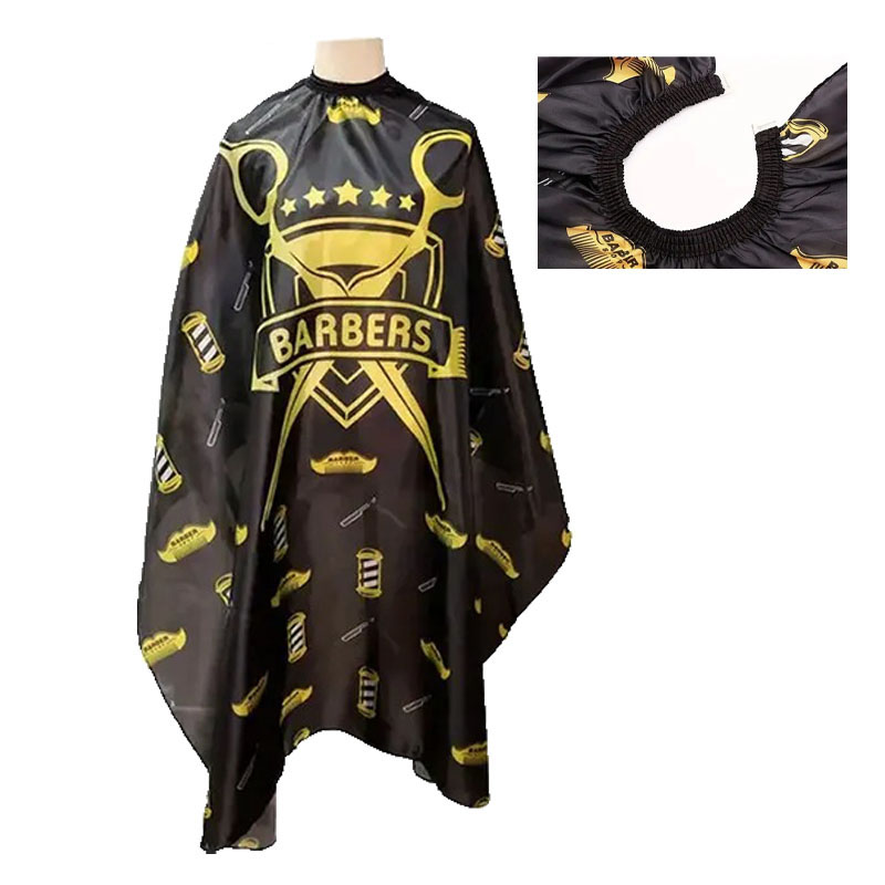 1pcs Barber Cape Waterproof Hairdressing Cape Haircut Gown Cloth For Hair Styling: Chocolate