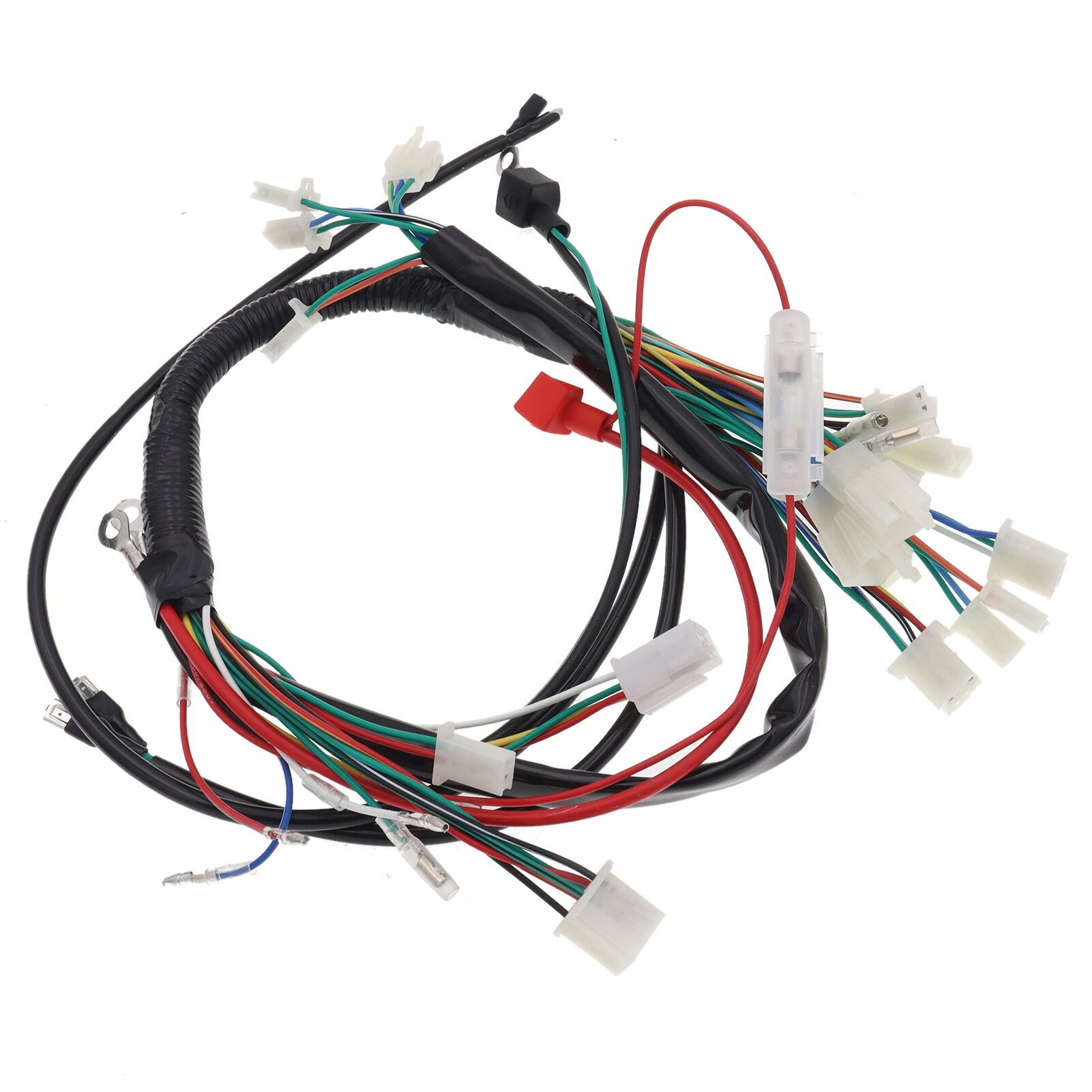 Neue Motor- Kabelbaum Verdrahtung Webstuhl für 50cc 110cc 125cc 140cc Grube Profi Grube Fahrrad Pfad Schmutz Fahrrad Quad ATV gehen Kart Düne Buggy