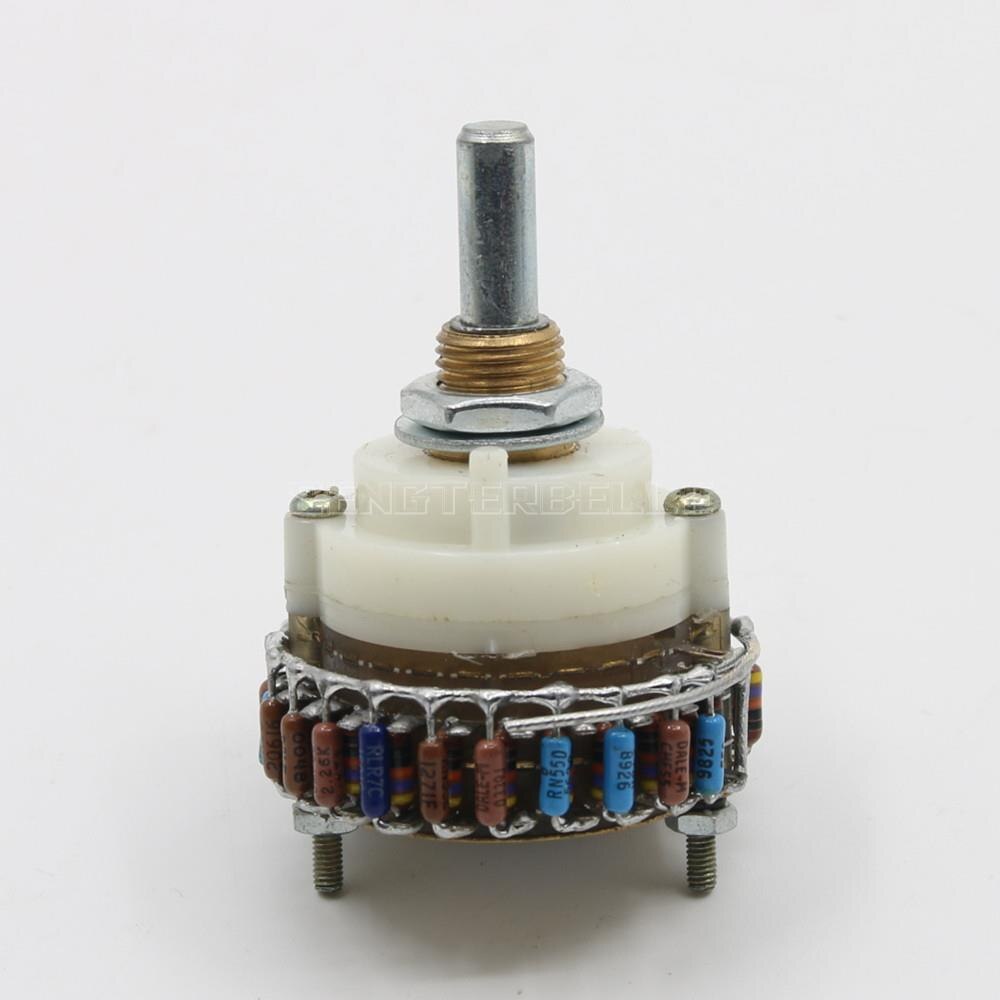 23-step Progressive Shunt Volume Control Potentiometer Mono Channel 10K 50K 100K 250K DALE Resistance
