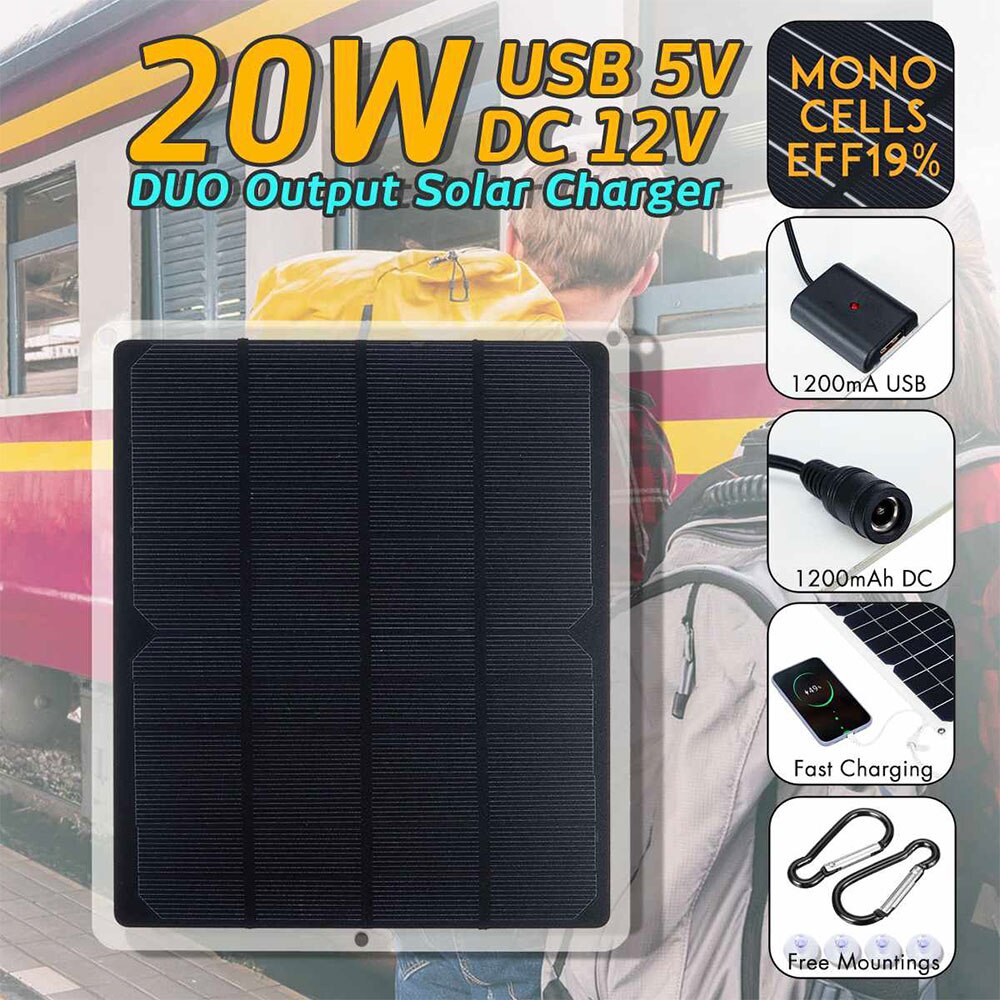 18v 20w usb zonnepaneel zonnecellen zonnebank sunpower dc usb monokristallijne flexibele zonnelader voor auto stroomvoorziening buiten