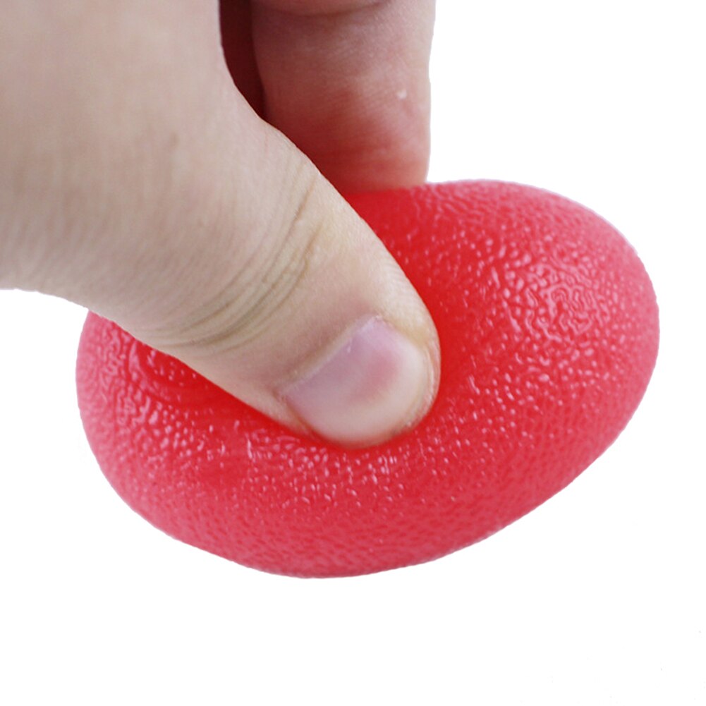 3Pcs Silicone Hand Grip Strength Trainer Stress Relief Therapy Squeeze Ball for Muscle Recovery Hand Gripper Trainer