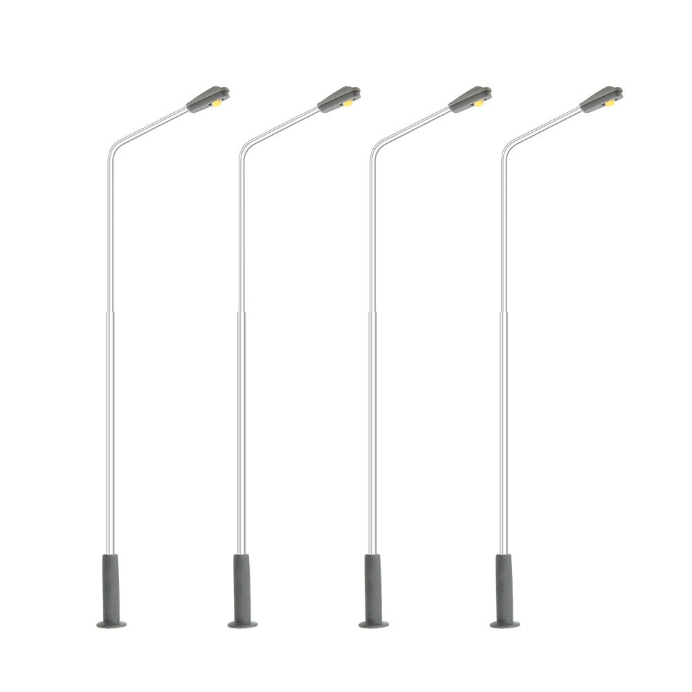 Skala 1:100-500 mini lampa uliczna Model 3V doprowadziło Iillumination światło robić budowy piaskownica stołowa scena materiały zestawy Diorama 50 sztuk