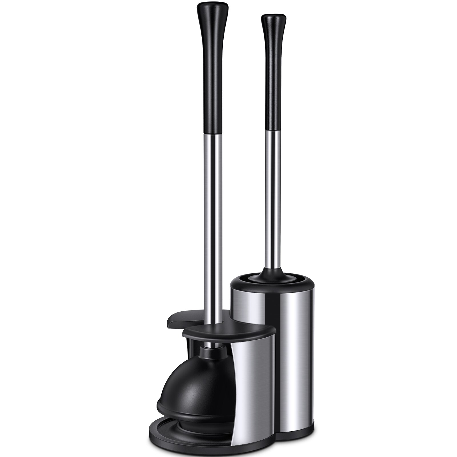 HOMEMAXS-cepillo de baño multifuncional 2 en 1, duradero, succionador de inodoro, herramienta de limpieza de inodoro: Default Title