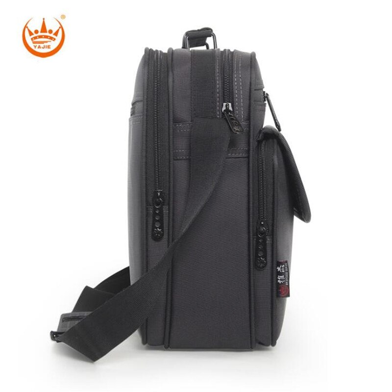 YAJIE Horizontal IPad Shoulder Bag Waterproof Oxford Man Tool Handbags Leisure Time Storage File Menssenger Crossbody Bag P634