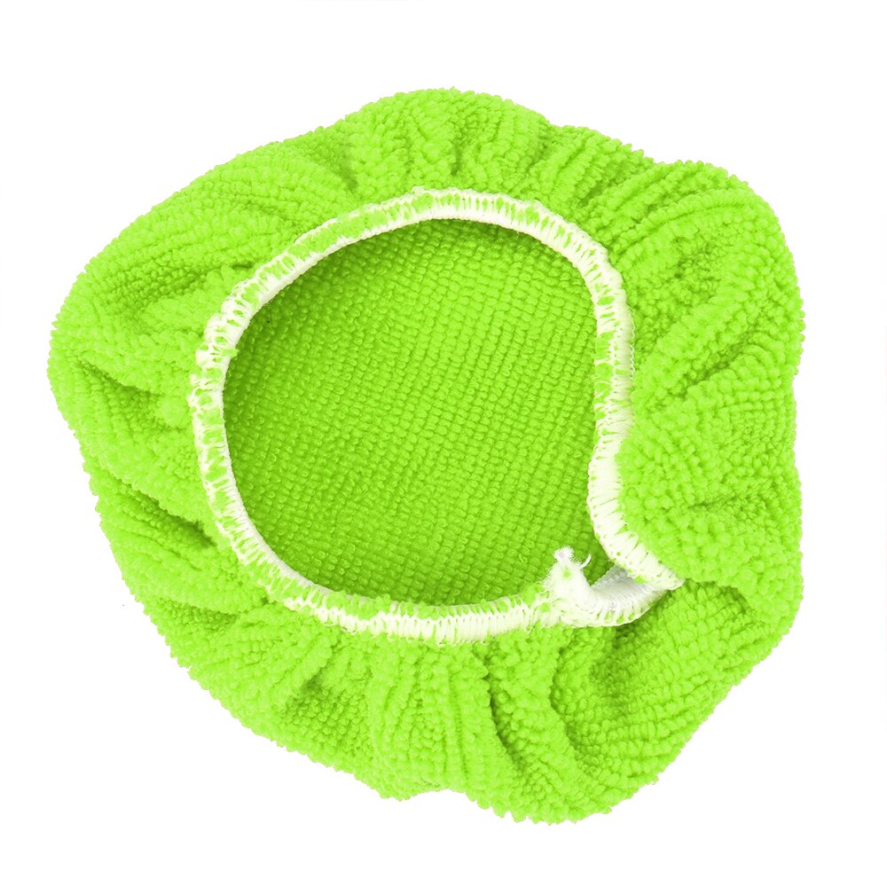 LEEPEE Microfiber Telescopic Window Glass Cleaner Car Window Cleaner Window Scraping Mist Eliminator Windshield Cleaning Brush: Green towel head