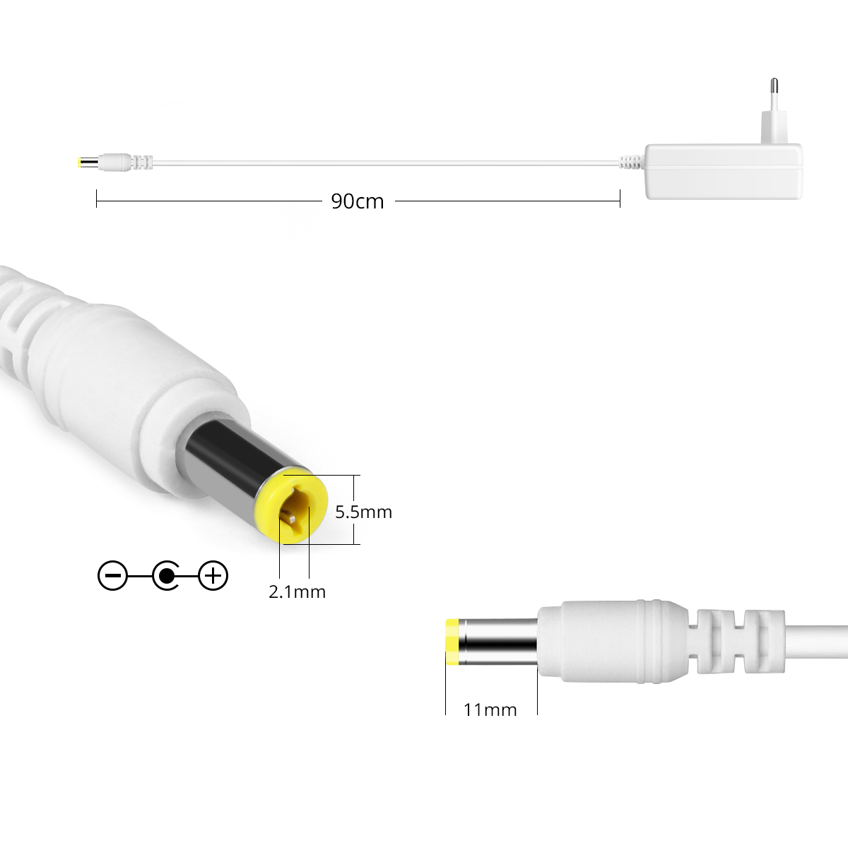 LED-Treiber AC 100V-240V zu DC 12V 24V 2A 3A Beleuchtungstransformatoren Schaltnetzteil Adapter Konverter Ladegerät für LED-Streifen