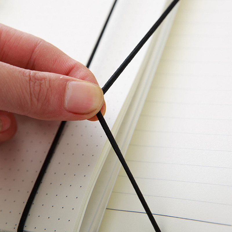 1pc Hard Cover Dot Notebook Bandage Weekly Planner Agenda Organizer School Office Supplies Students Sketchbook material escolar