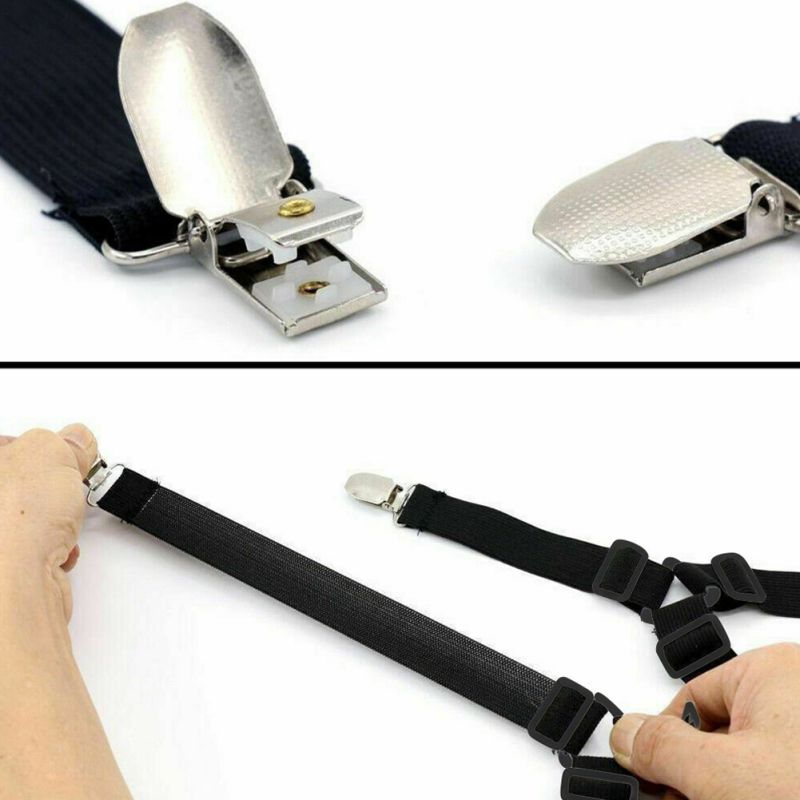4 pièces/ensemble coin réglable élastique lit porte-feuille attache de matelas attaches couverture couvertures pinces feuille sangle de maintien