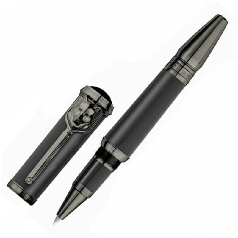 M grand écrivain Rudyard Kipling stylos à bille roulante fontaine encre luxe écriture papeterie avec tête de loup