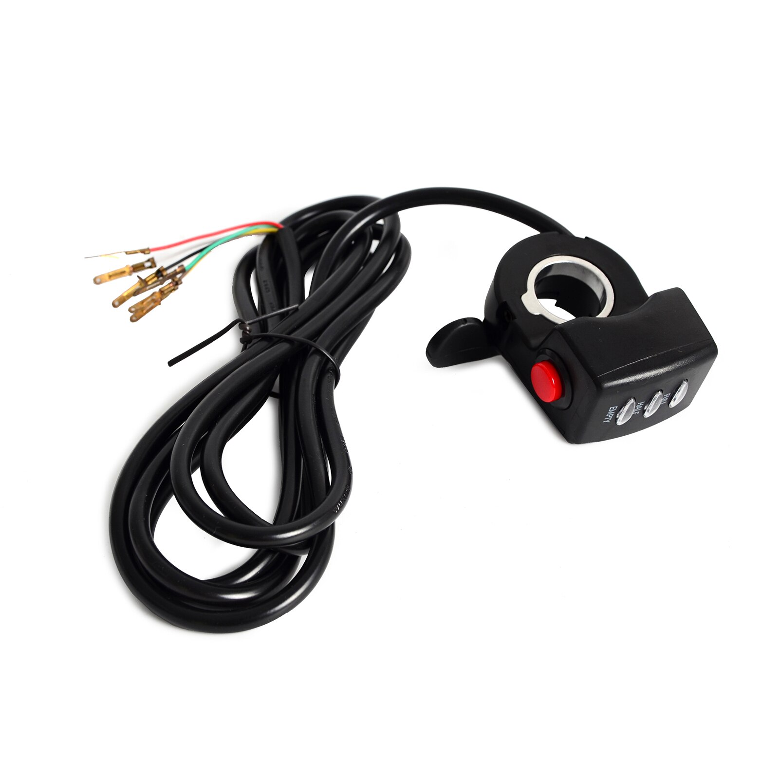E-Bike 24V Thumb Throttle Gas Twist Throttle Electric Bike Scooter LED Indicator