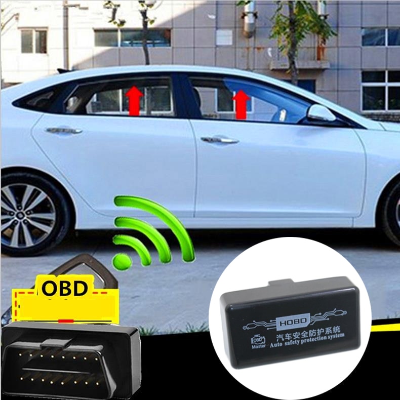 Intelligente automatische raamsluiter, elektrische raamopener voor 4 deuren, op afstand bedienbaar alarmsysteem