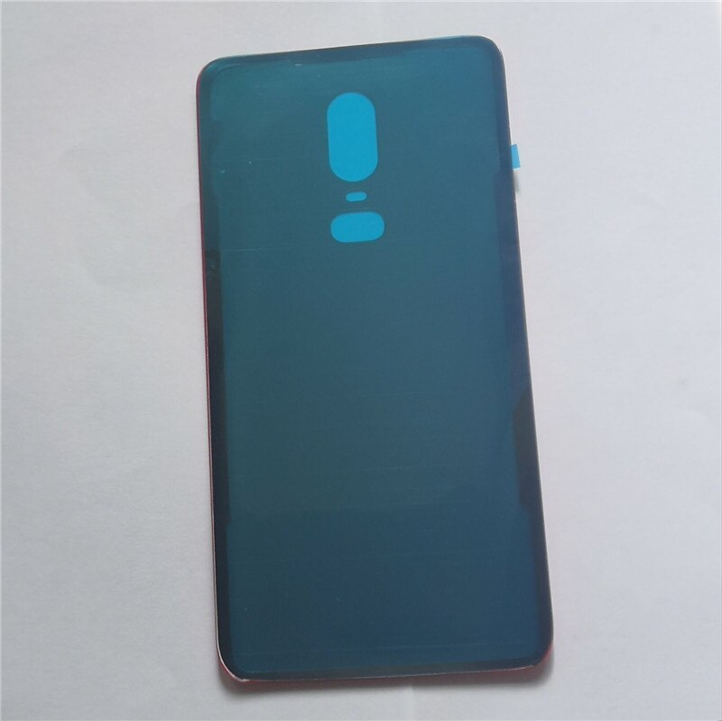 Oneplus6 100% Original Glass Rear Housing Cover For Oneplus 6 One plus Back Door Repair Replacement Battery Case + Sticker Glue