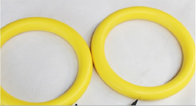 Wooden or ABS for choice 28mm Exercise Fitness Gymnastic Rings Gym Exercise Cross fit Pull Ups Muscle Ups Building Ring: Army Green