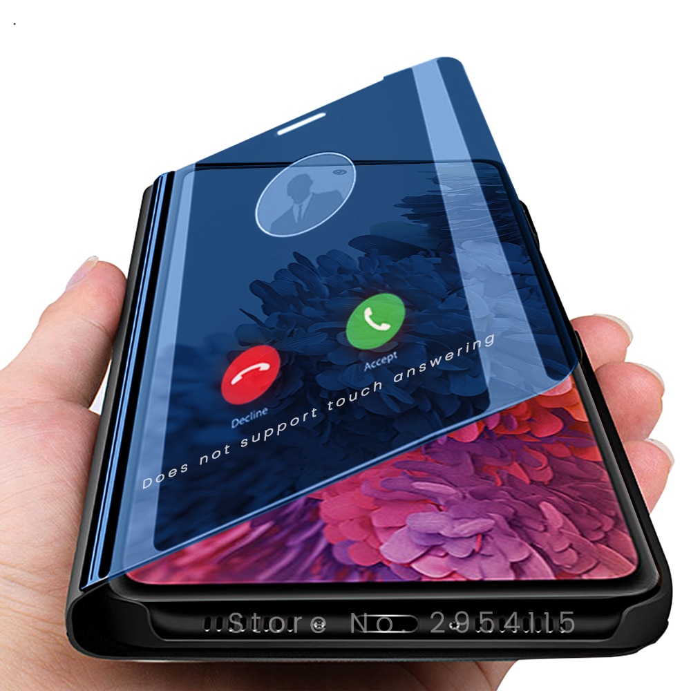 Smart spiegel magnet buch stehen flip fall für samsung gelaxi galaxy s20 fe s20fe s 20fe sm-g781 6.5 ''coque funda capa abdeckung