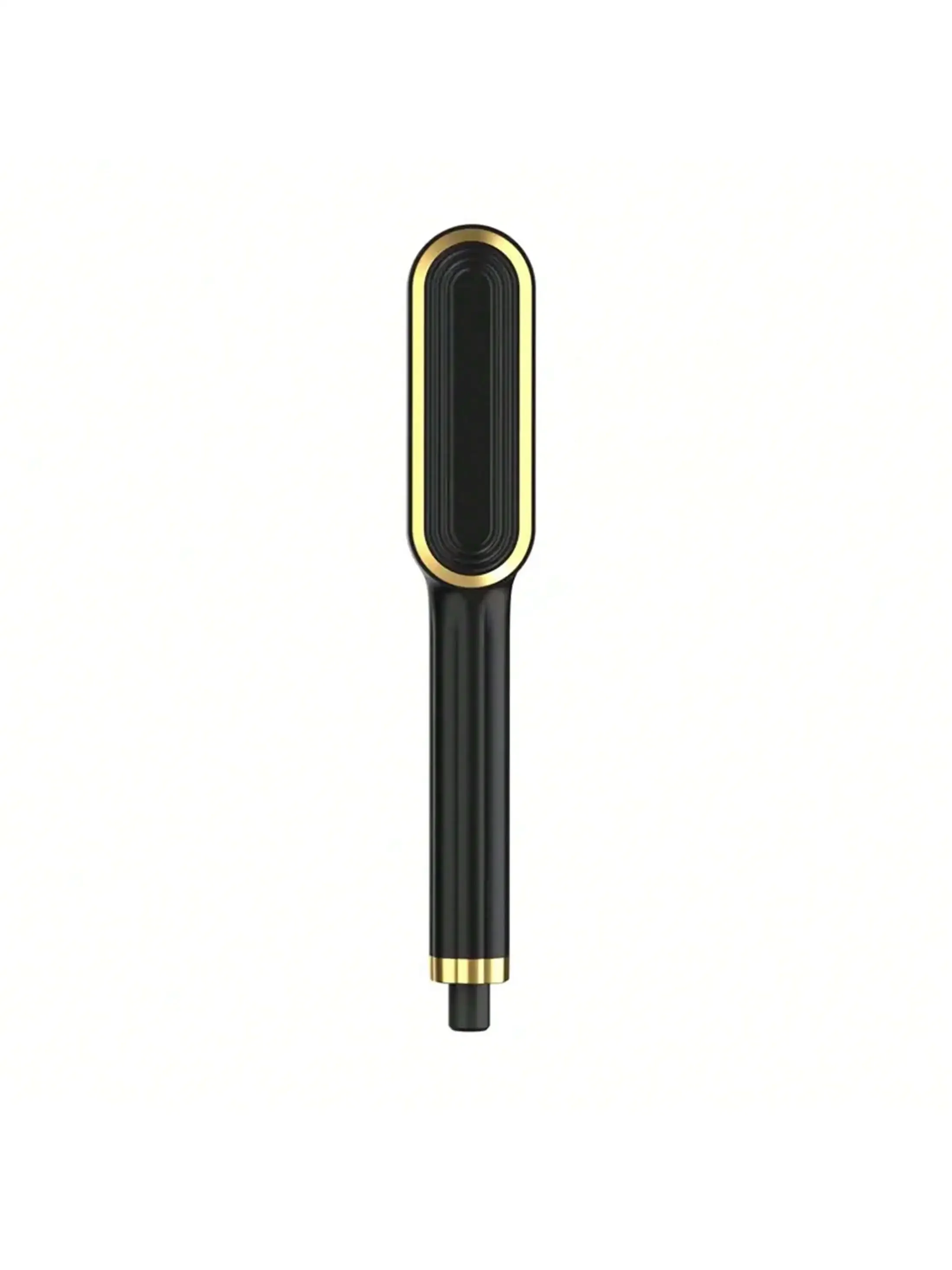 1 piece of straight hair comb, 2-in-1 electric straight hair curling styling tool, multifunctional straight hair straightener: black