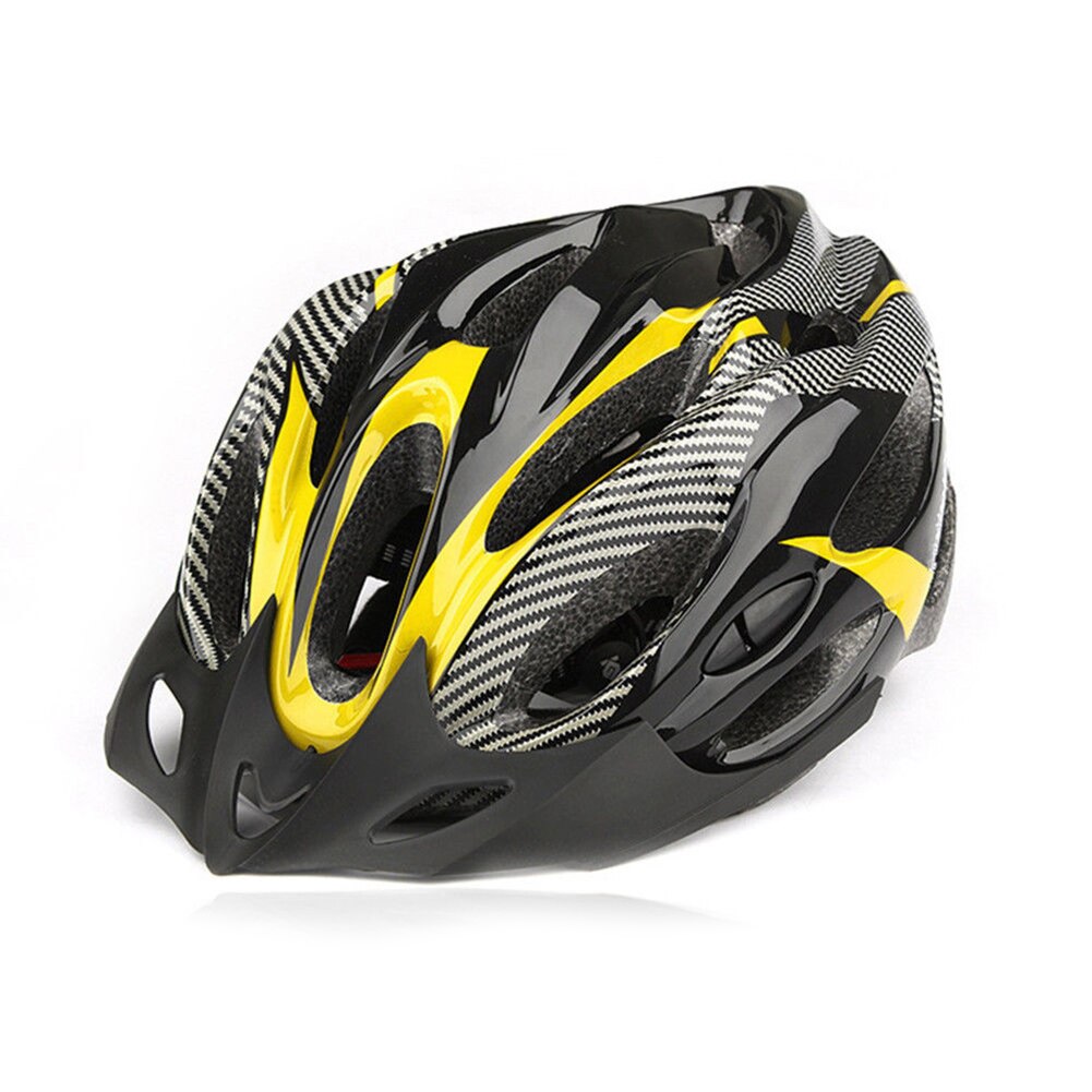 Carbon Fiber Shockproof Adjustable Mountain Bike Bicycle Cycling Helmet
