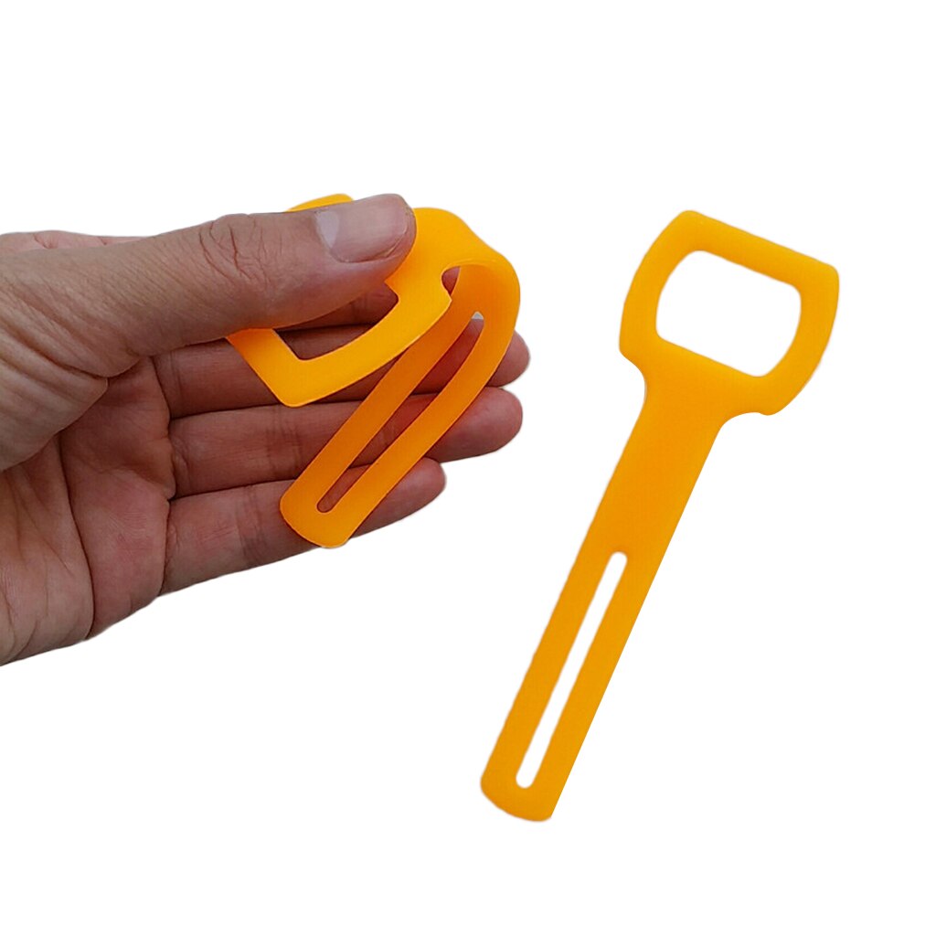 2 Pcs Silicone Rubber 2nd Stage Regulator Octopus Holder Straps for Water Sports Scuba Diving and Snorkeling Access
