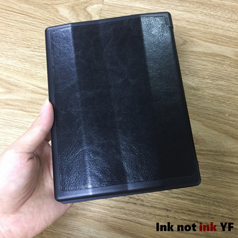Lederen Case Voor Kobo Aura Hd 6.8 Inch Flip Lederen Beschermende Pu Lederen Beschermhoes