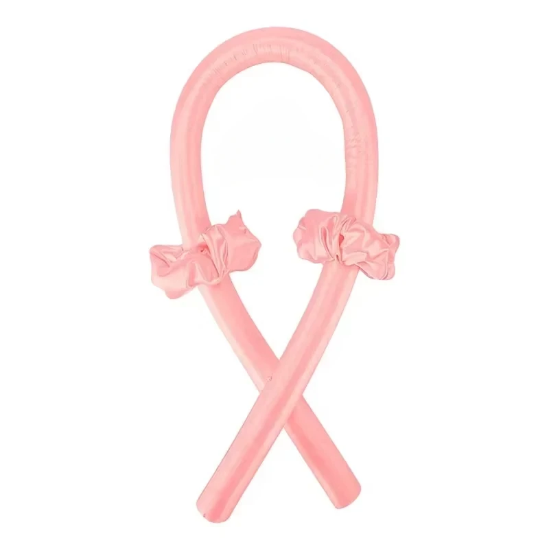 Tige à friser sans chaleur bandeau doux bigoudi sans chaleur rouleaux de cheveux bigoudis paresseux dormir boucles friser bandeau outils de coiffure: kaki foncé