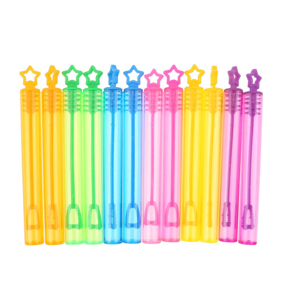 12/24 stücke freundlicher draussen Seife blasiert Flaschen Spielzeug Herz Stern freundlicher Lustige draussen Heimat Hochzeit Dekor Spielzeug Party Seife blasiert flasche: 12stck star