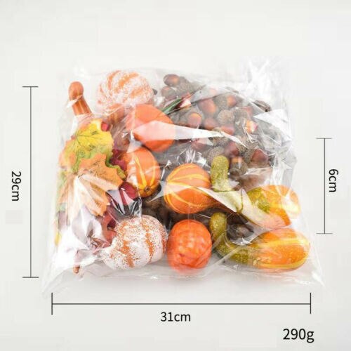 50Pcs/166Pcs Simulatie Pompoen Gouden Herfst Pompoen Halloween Pompoen Thanksgiving Decoratie Pompoen Props Diy Home Decor: 166PCS