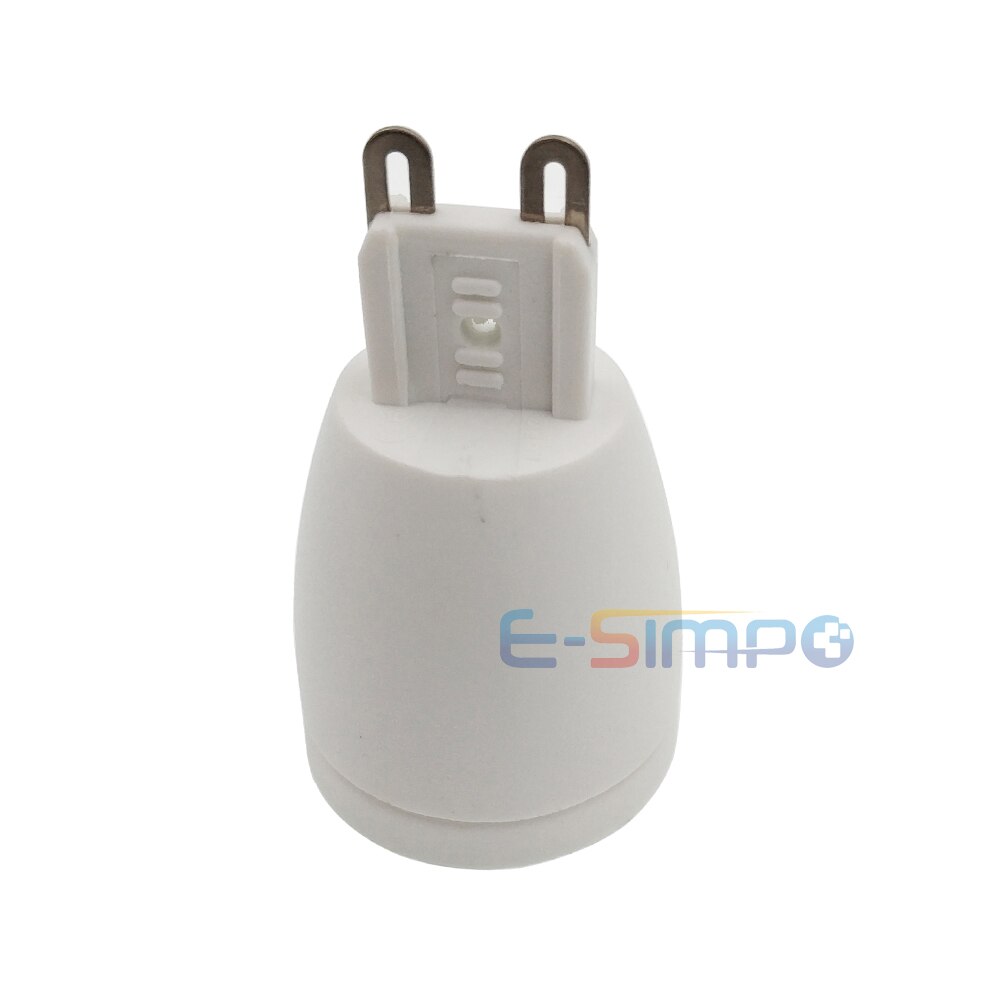 2Pcs G9 Om E12 Licht Socket Adapter, G9 Naar Ons Standaard Kroonluchter Lamp Socket Converter