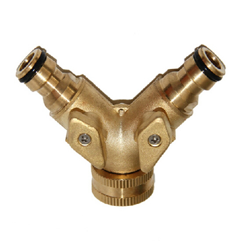 1/2 3/4 Pipe Fittings Three-Way Valve With Switch Tap Fittings Watering The Flowers Joint