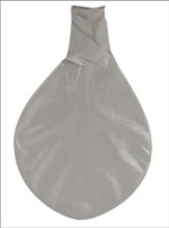 36 pouces géant 90cm coloré rond Latex ballons hélium gonflable mariage fête d'anniversaire grand ballon fête décoration fournitures: silver