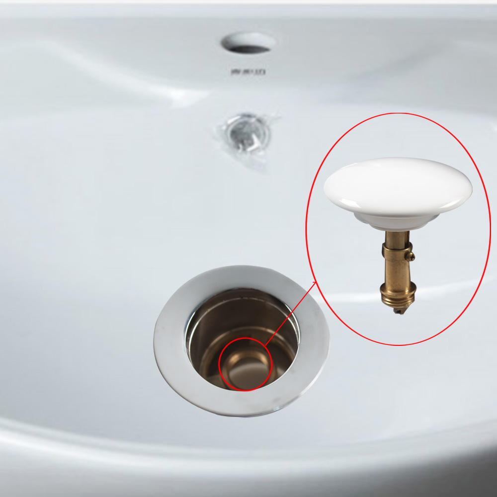 Talea Washbasin Ceramic Stopper Pop Up