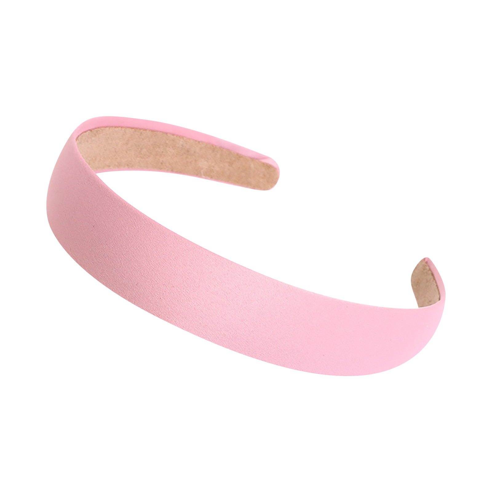 Faixa de cabelo coberta de cetim, faixa de cabelo lisa, fita antiderrapante, faixa de cabelo para mulheres, meninas, acessórios de cabelo diy, faixa tiara: CINZA