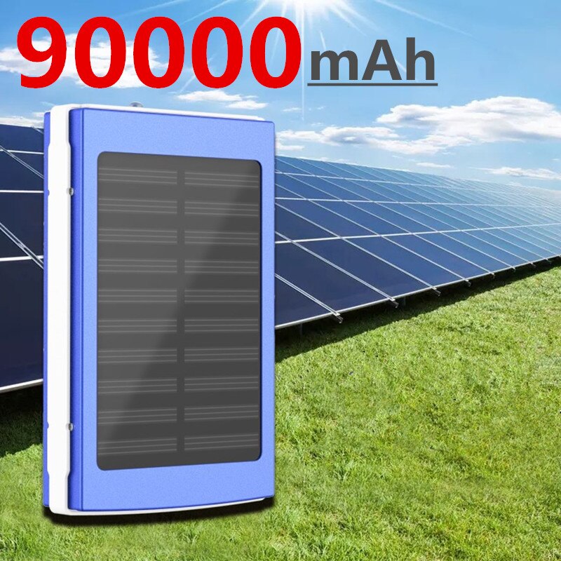 90000Mah Hoge Capaciteit Power Bank Draagbare Telefoon Fast Charger Reizen Powerbank Voor Xiaomi/Samsung/Iphone Poverbank