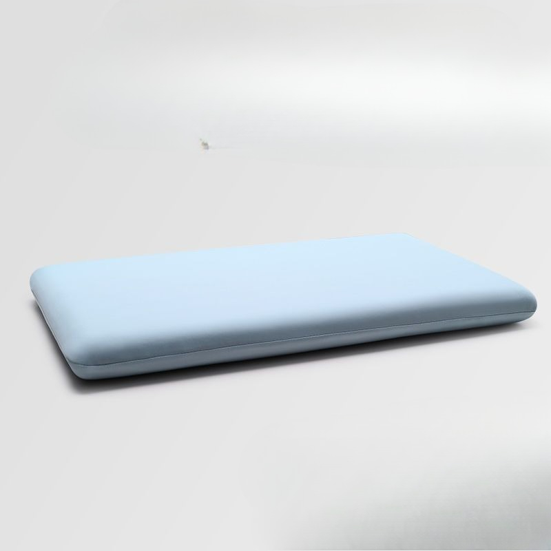 Yksiväriset tyynyt virkistävä, ohut, hitaasti palautuva muistivaahtotyyny hengittävä, irrotettava ja pestävä vartalon tyyny: Keltainen