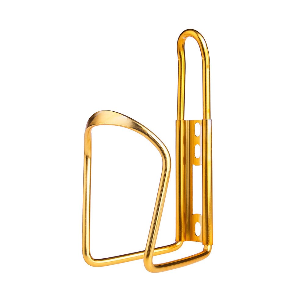Aluminium Legierung Bike Radfahren Fahrrad Trinken Wasser Flasche Rack Halter Halterung Berg Faltrad Käfig für 26 Unzen Flasche: gold