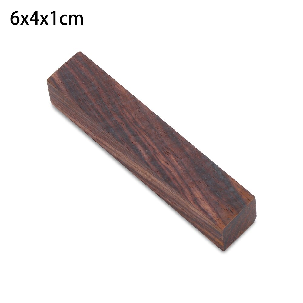1PC Handmade Dalbergia Wood Scales Wood Block Handle Cutter Carving tools Making sculpture DIY Material: 6x4x1cm