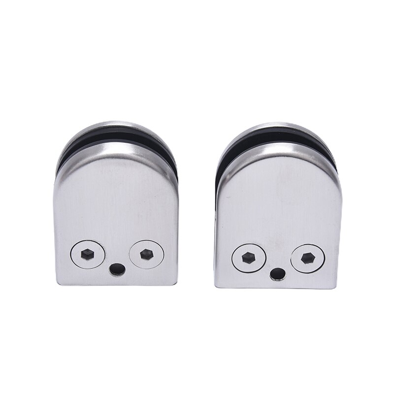 304 Stainless Steel Glass Clip Bracket For 8-10mm Glass For Corner Brackets