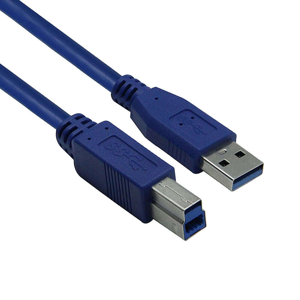Kabels USB 3.0 Printer Kabel A Male naar B Male DataCord Hoge Snelheid 0.3/0.5/1/1.5 /1.8M Kabel Adapter Laptop pc Kabel-L1105: 0.3m