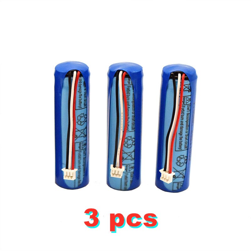 3.7V 500mAh Battery For 70mai Dash Cam A800 HMC1450 Accumulator Replacement Batterie 3-wire Plug 14*50mm: white