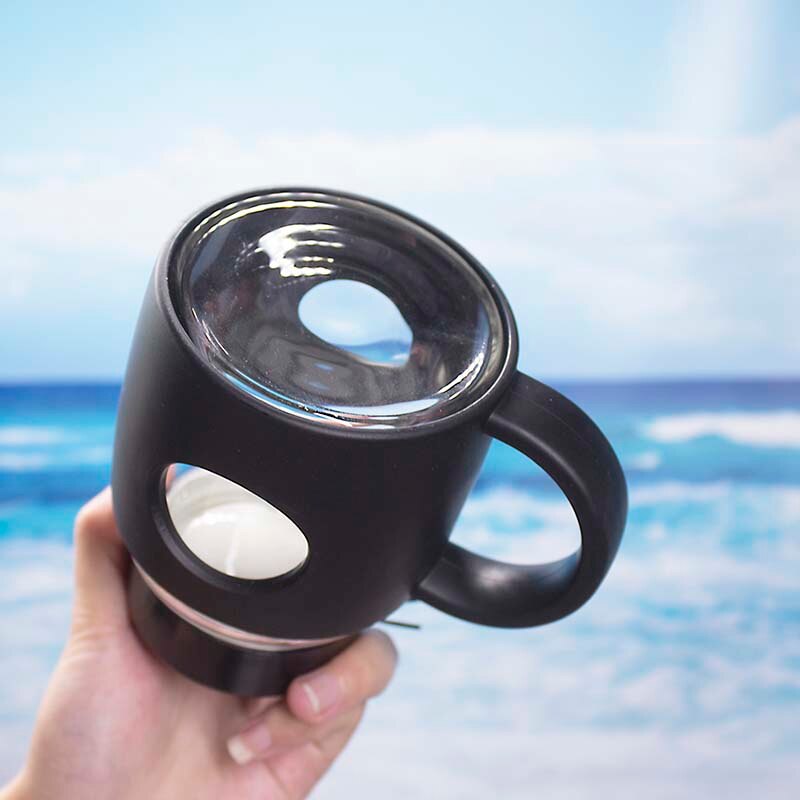280 ml keramisk mugg 3d katt nyhet glas kopp katt ansikte muggar kaffe te mjölk frukost mugg