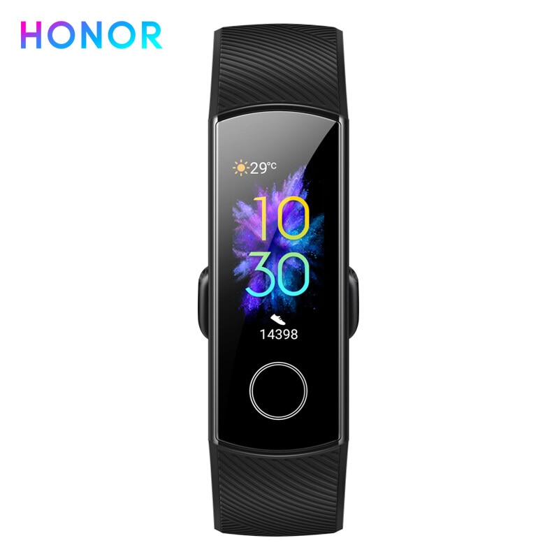 Huawei Honor Band 5 Smart Hartslagmeter Sport Armband Band 5Tracker Smart Oled Zwemmen Waterdichte Bluetooth
