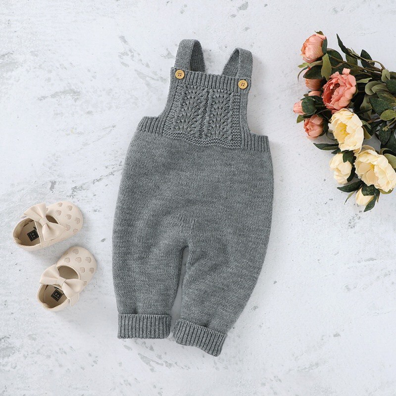 Baby Jongen Meisje Romper Peuter Baby Mouwloze Outfits Ster Kleding Meisje Kleding Pasgeboren Baby Gebreide Jumpsuit: B / S