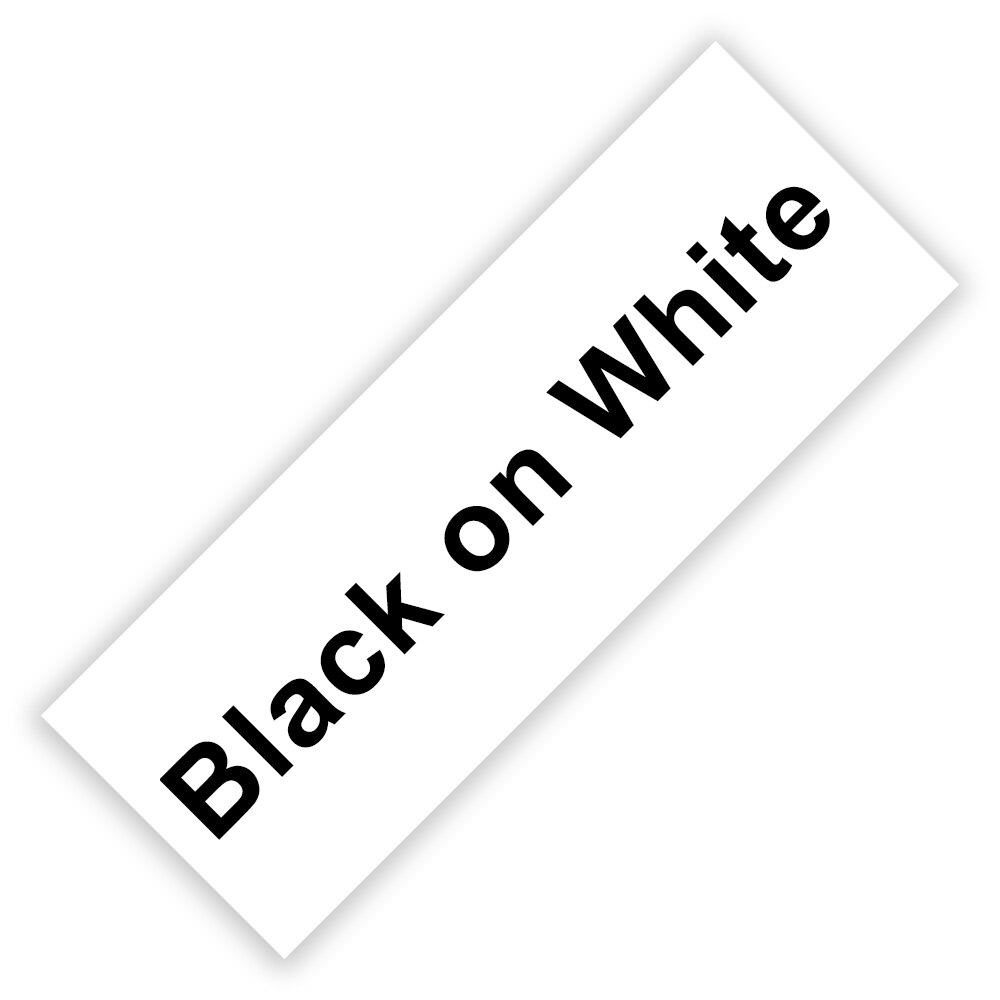 Labelwell 12mm Label Tape MK231 Compatible for brother M-K231 MK 231 MK-231 for Brother P-touch Printer black on white: 10PK Black on White