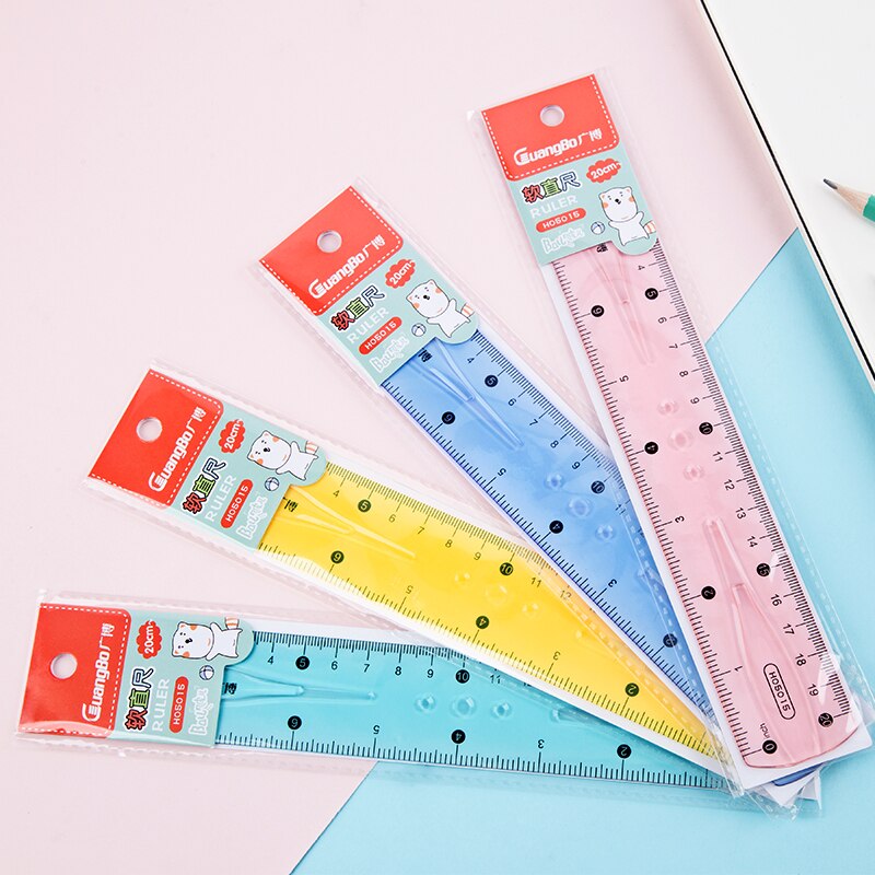 Guangbo Fun Student Measuring Tape Measuring Ruler Mini Cute Portable Measuring Tape Primary School Stationery Toys Color Random