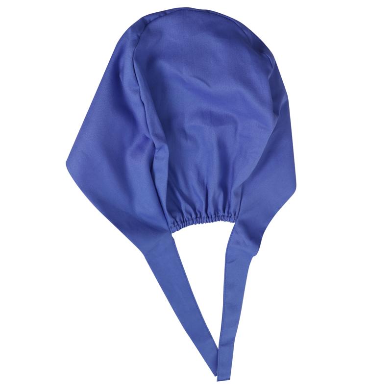 Bomullsläkare sjuksköterskemössa kosmetolog apotekarkeps (mörkgrön + himmelsblå + lila + marinblå + vit + rosa + sjöblå: Himmelsblå 28 x 14cm