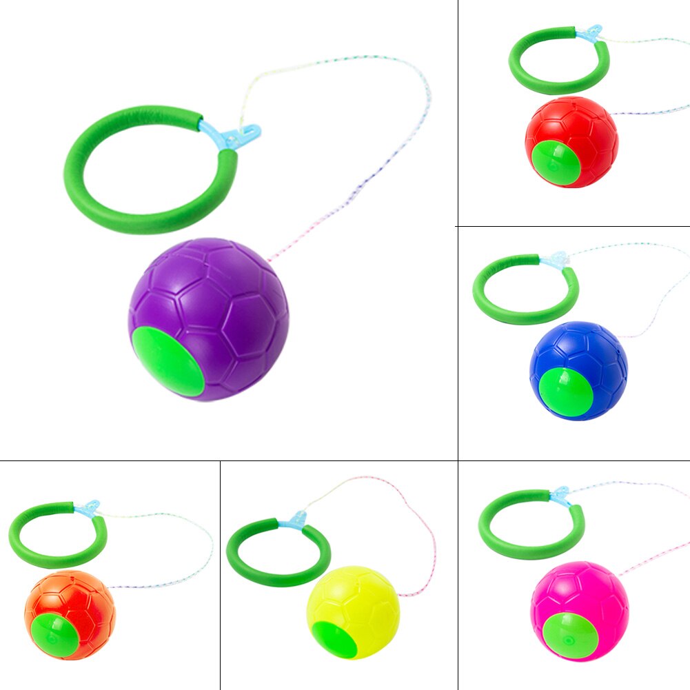 Fitness Equipment Interactive Games Balance Training Classical Outdoor Sports Kindergarten Skip Ball One Foot For Kids